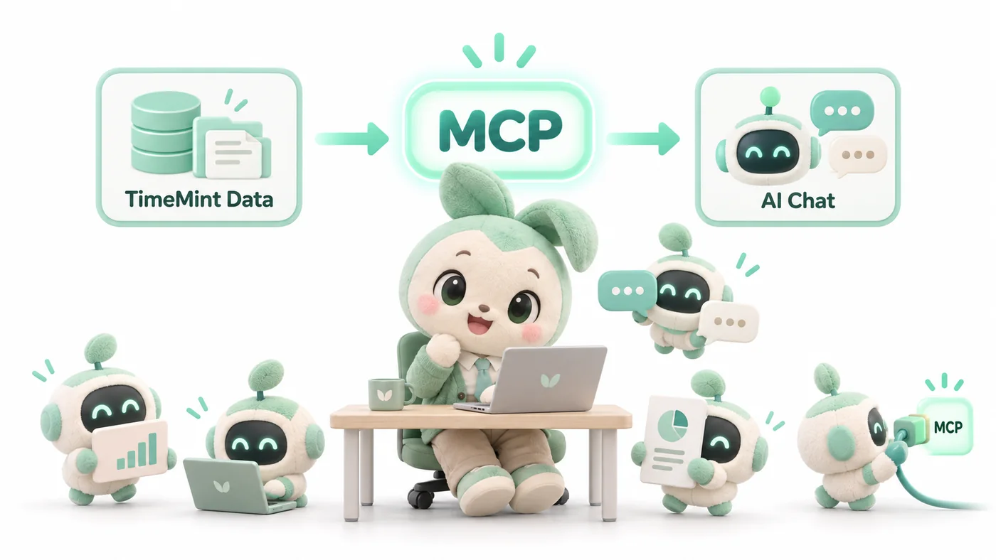 TimeMint MCP เชื่อมต่อ AI bot กับระบบบันทึกเวลา